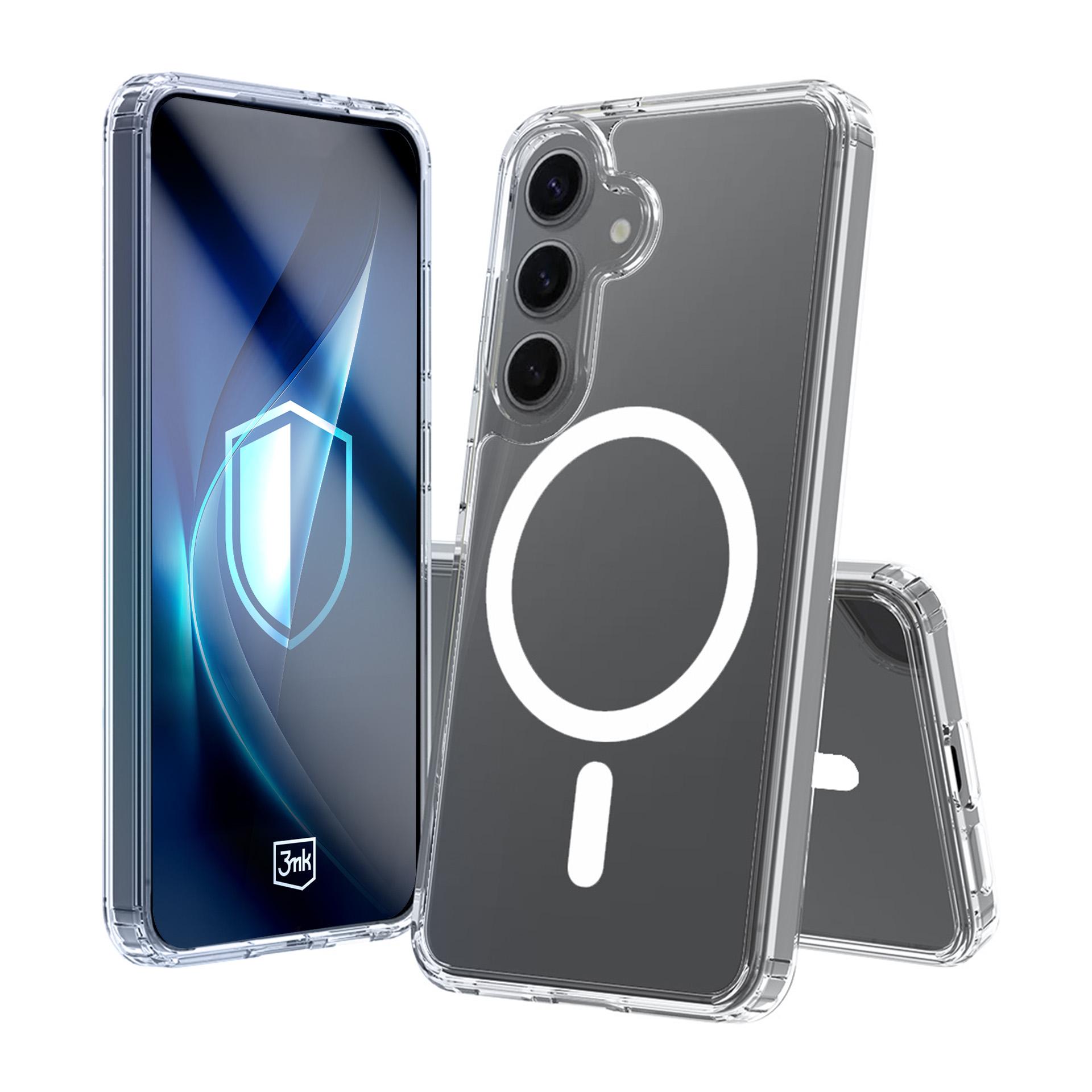 3mk Aizsargājošais MagCase viedtālruņa apvalks Samsung Galaxy A17 5G - caurspīdīgs