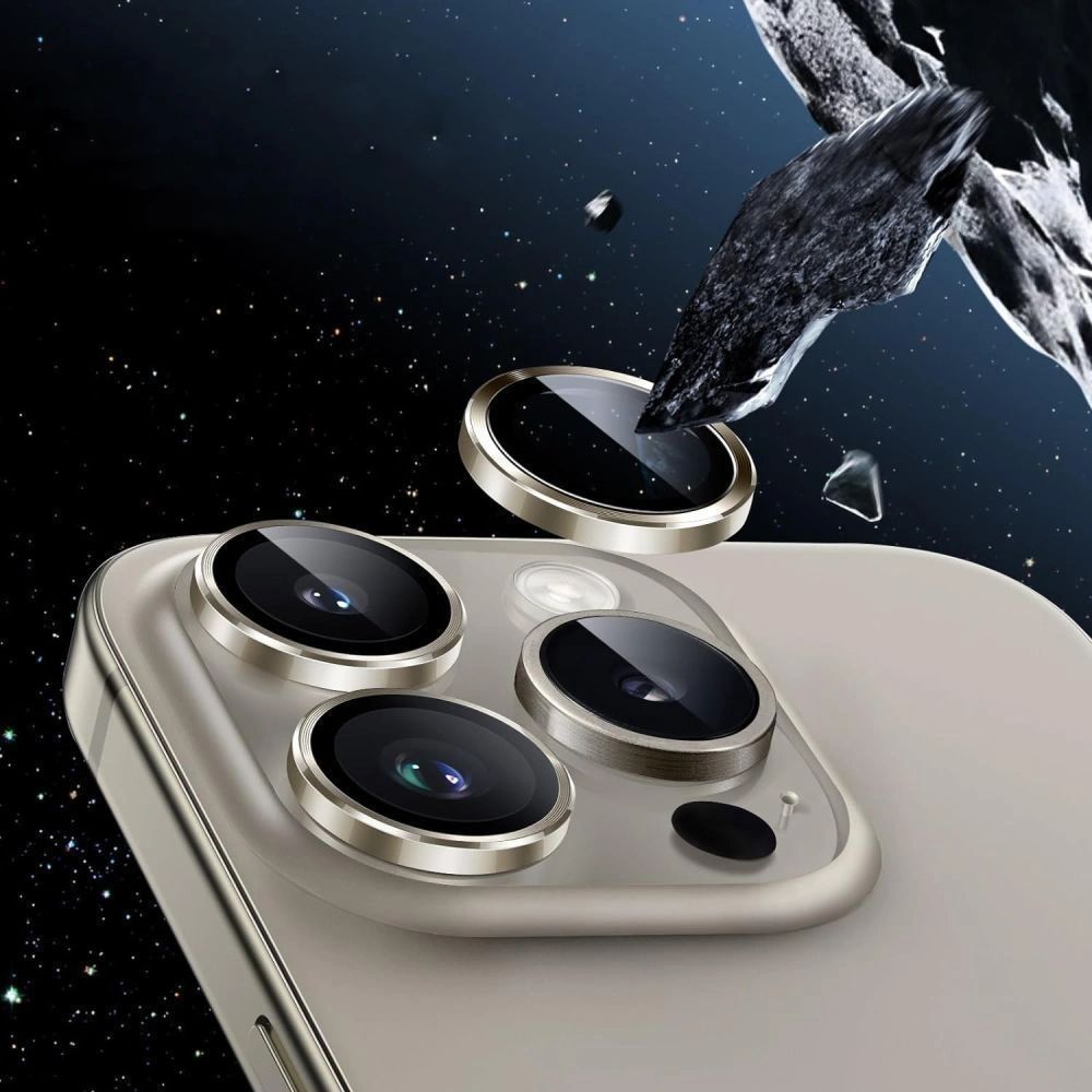 Tech-Protect Camring Fit+ kameras vāciņš iPhone 14 Pro / Max / 15 Pro / Max / 16 Pro / Max / 17 Pro / Max - caurspīdīgs