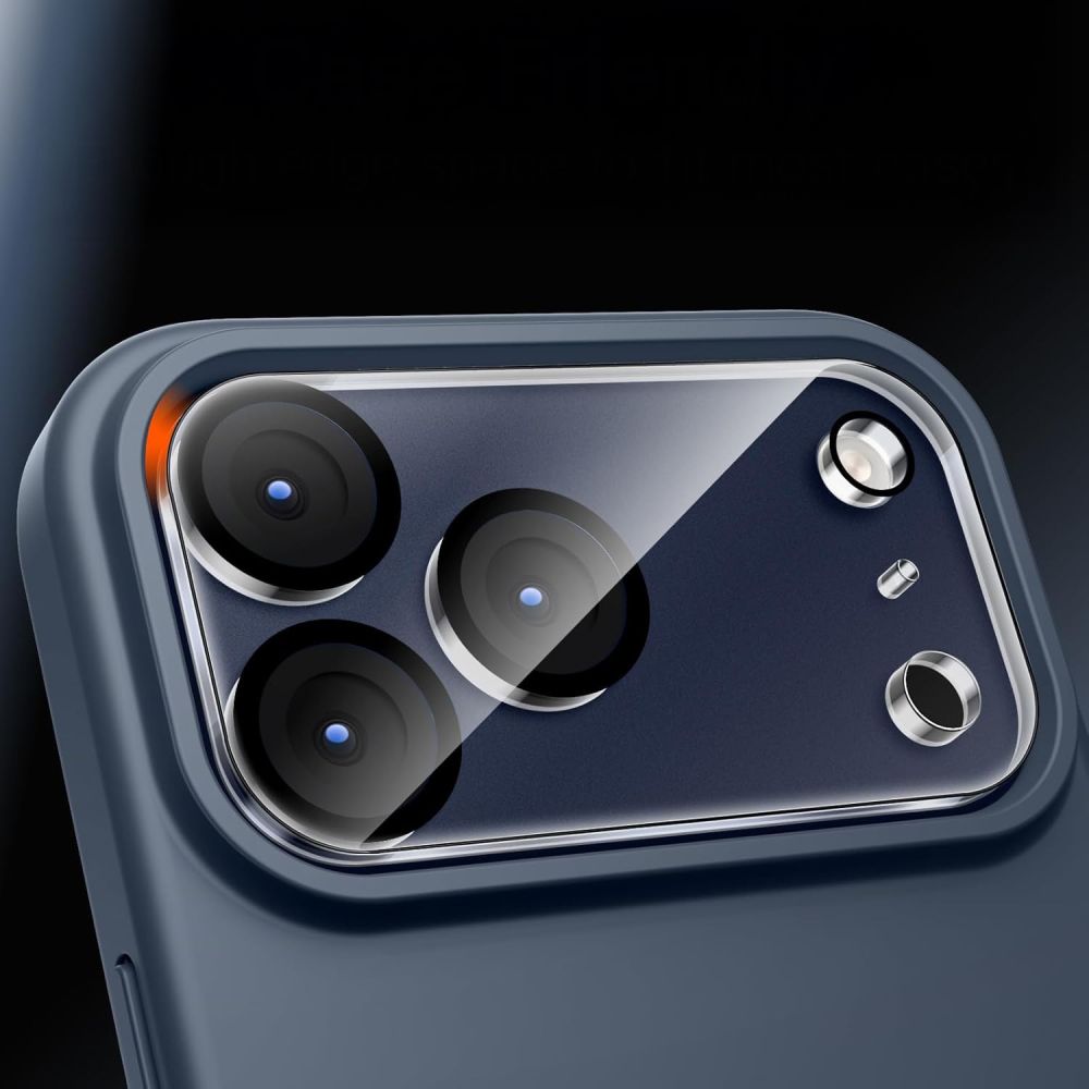 Tech-Protect Cam Fit+ kameras vāciņš iPhone 17 Pro Max - caurspīdīgs