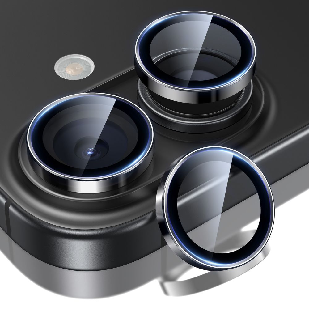 ESR Armorite kameras vāciņš iPhone 16 / 16 Plus / 17 - melns