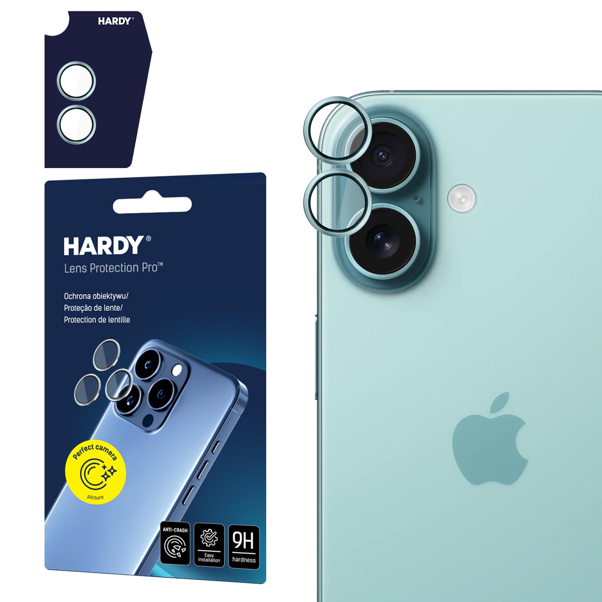 3mk HARDY Lens Protection Pro objektīva stikls iPhone 17 - zaļa