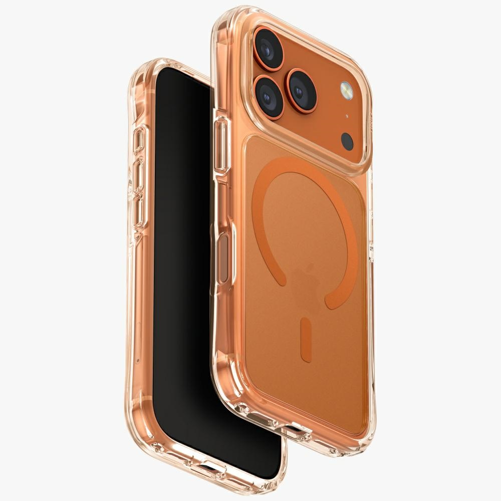Uniq LifePro Xtreme Magnētiskais uzlādes viedtālruņa apvalks iPhone 17 Pro - Oranžs