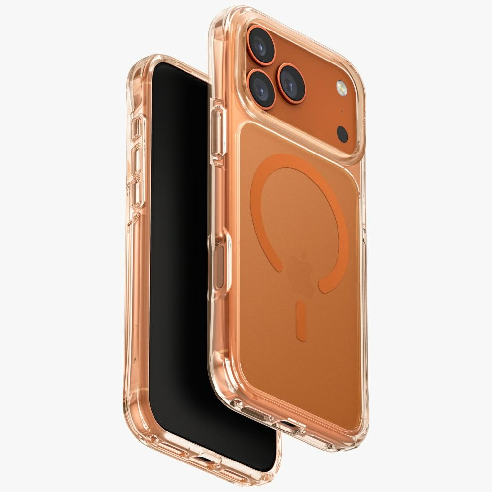Uniq LifePro Xtreme Magnētiskais uzlādes viedtālruņa apvalks iPhone 17 Pro Max - Oranžs
