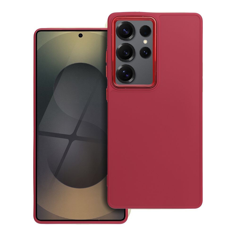 FRAME viedtālruņa apvalks SAMSUNG S25 Ultra fuksijas krāsā