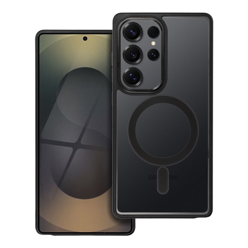 COLOR EDGE MAG COVER viedtālruņa apvalks saderīgs ar Magnētisko SAMSUNG S25 ULTRA melna