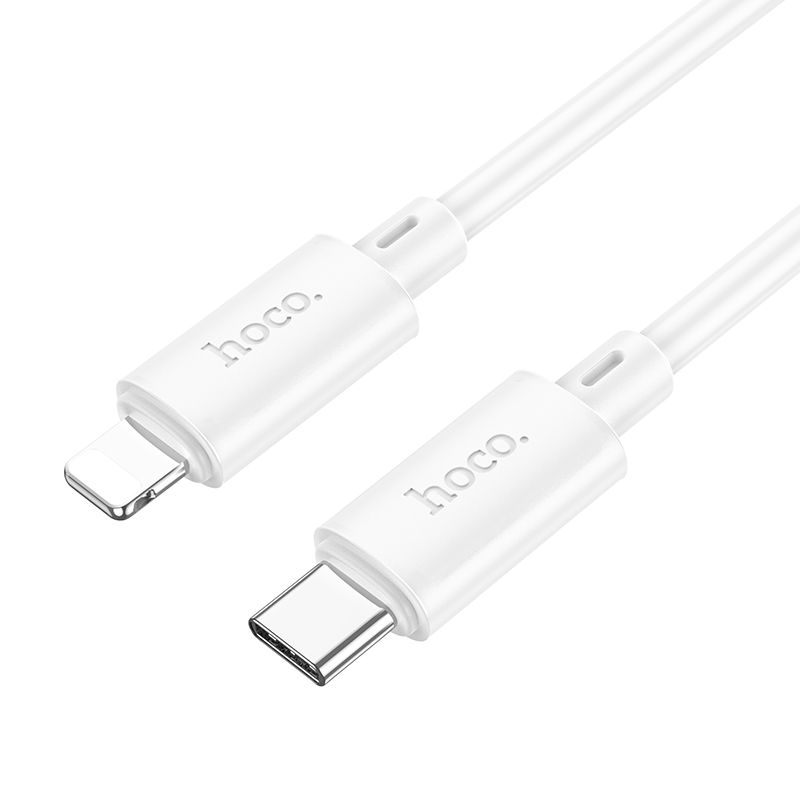 Kabelis USB C uz Lightning Hoco PD 27W 2 m X88 balts