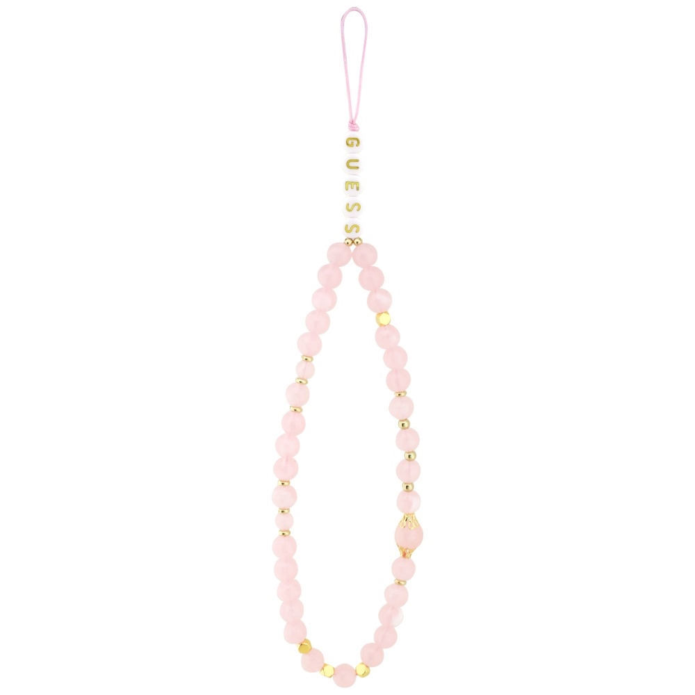 Guess 4G Strap 4G Classic Logo viedtālruņa apvalks iPhone 17 Pro - rozā