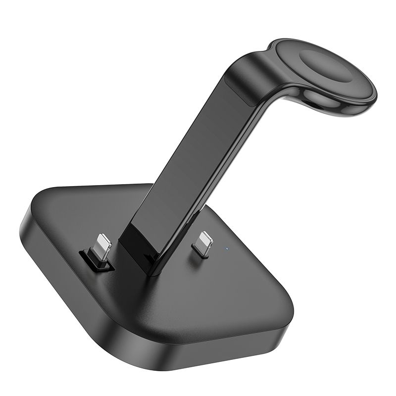 Bezvadu lādētājs Hoco 3in1 CW43 melns