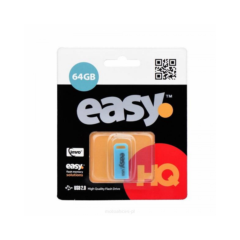 Imro zibatmiņa 64GB USB 2.0 Easy zils