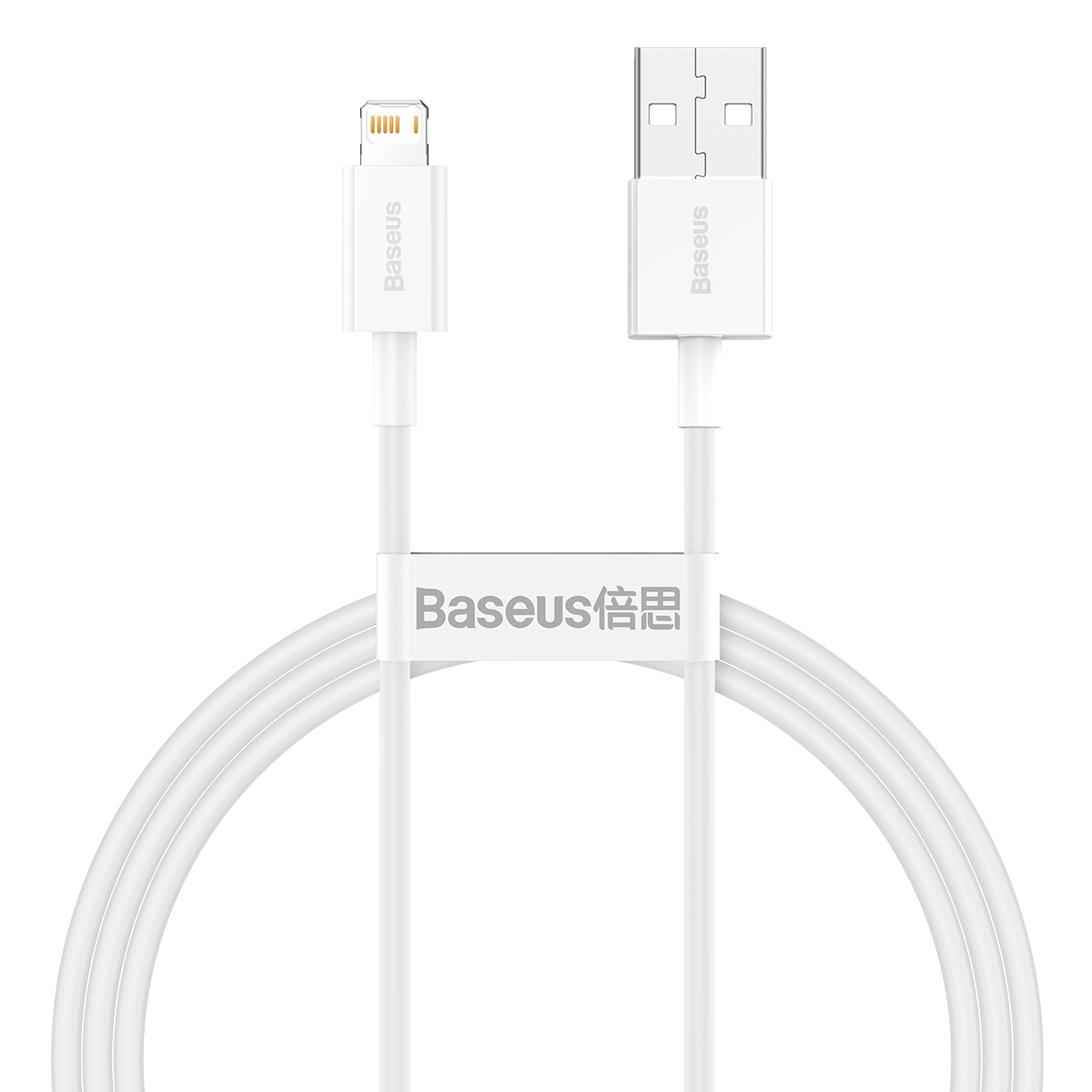 Baseus kabelis Superior USB - Lightning 1,0 m 2,4A balts