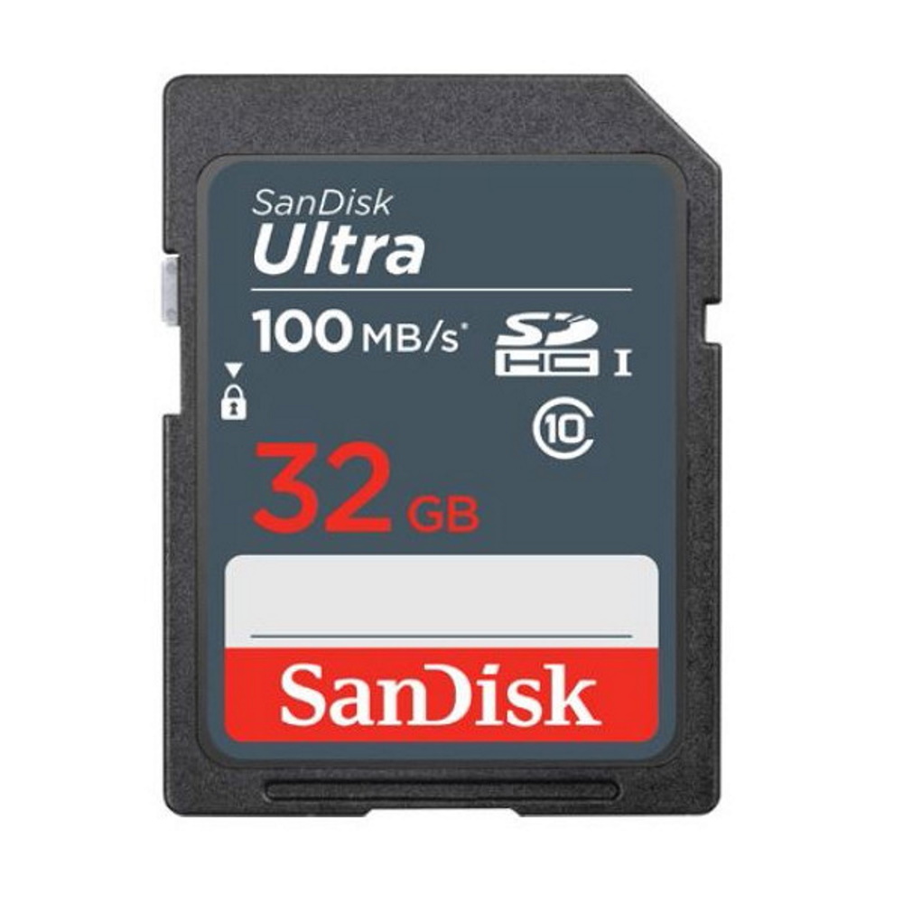 SanDisk atmiņas karte 32GB SDHC Ultra 100 MB/s