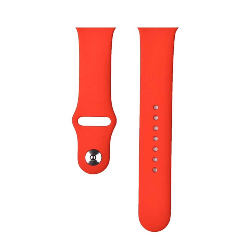 Devia sarkana pulsteņa siksna Deluxe Sport Apple Watch 42 mm / 41 mm / 40 mm / 38 mm