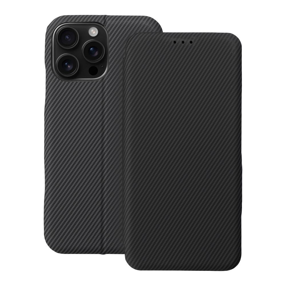 FOLIO Side Magnet viedtālruņa apvalks (m) saderīgs ar IPHONE 16 PRO MAX - pelēks