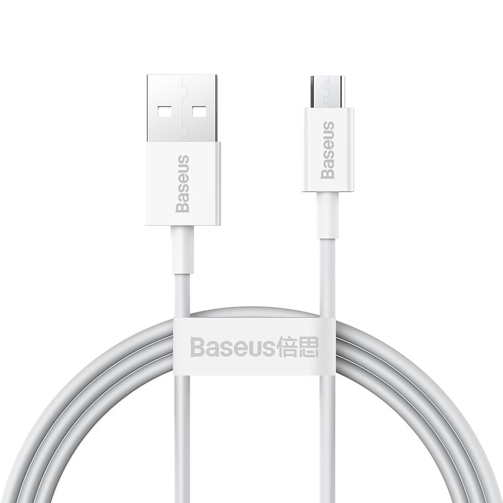 Baseus kabelis Superior USB - microUSB 1,0 m 2,0A balts