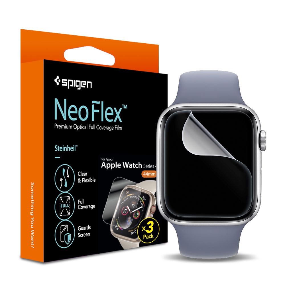Spigen aizsargplēve Neo Flex 3 komplekts Apple Watch 4 / 5 / 6 / 7 / 8 / SE (40 / 41 MM)