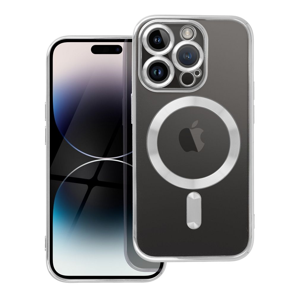 ELECTRO MAG COVER viedtālruņa apvalks ar MagSafe iPhone 14 Pro sudrabains