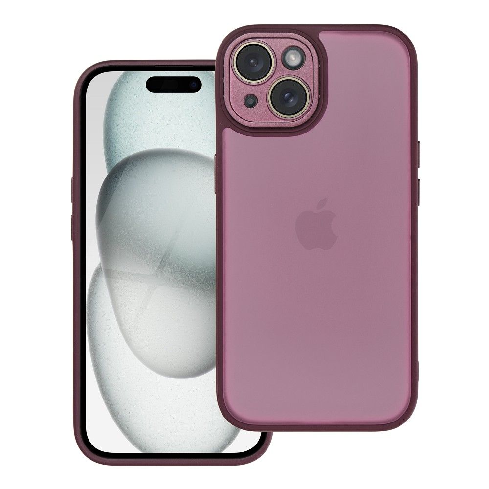VARIETE viedtālruņa apvalks IPHONE 15 violeta