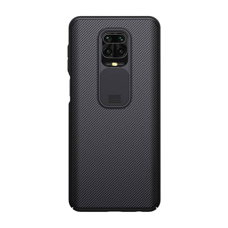 Viedtālruņa apvalks Nillkin CamShield Xiaomi Redmi Note 9 Pro/Note 9 Pro Max/Note 9S/Poco M2 Pro (melns)