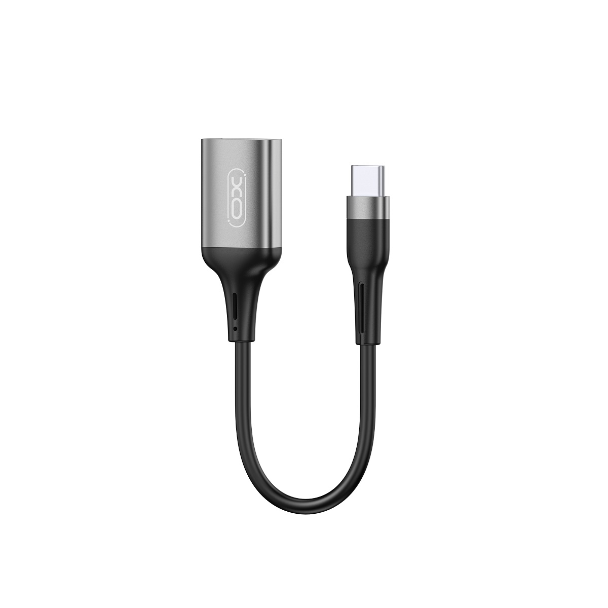 XO adapteris OTG NB201 USB - USB-C melns