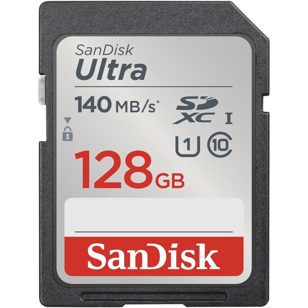 SanDisk atmiņas karte SDXC 128GB Ultra 140MB/s UHS-I Class 10