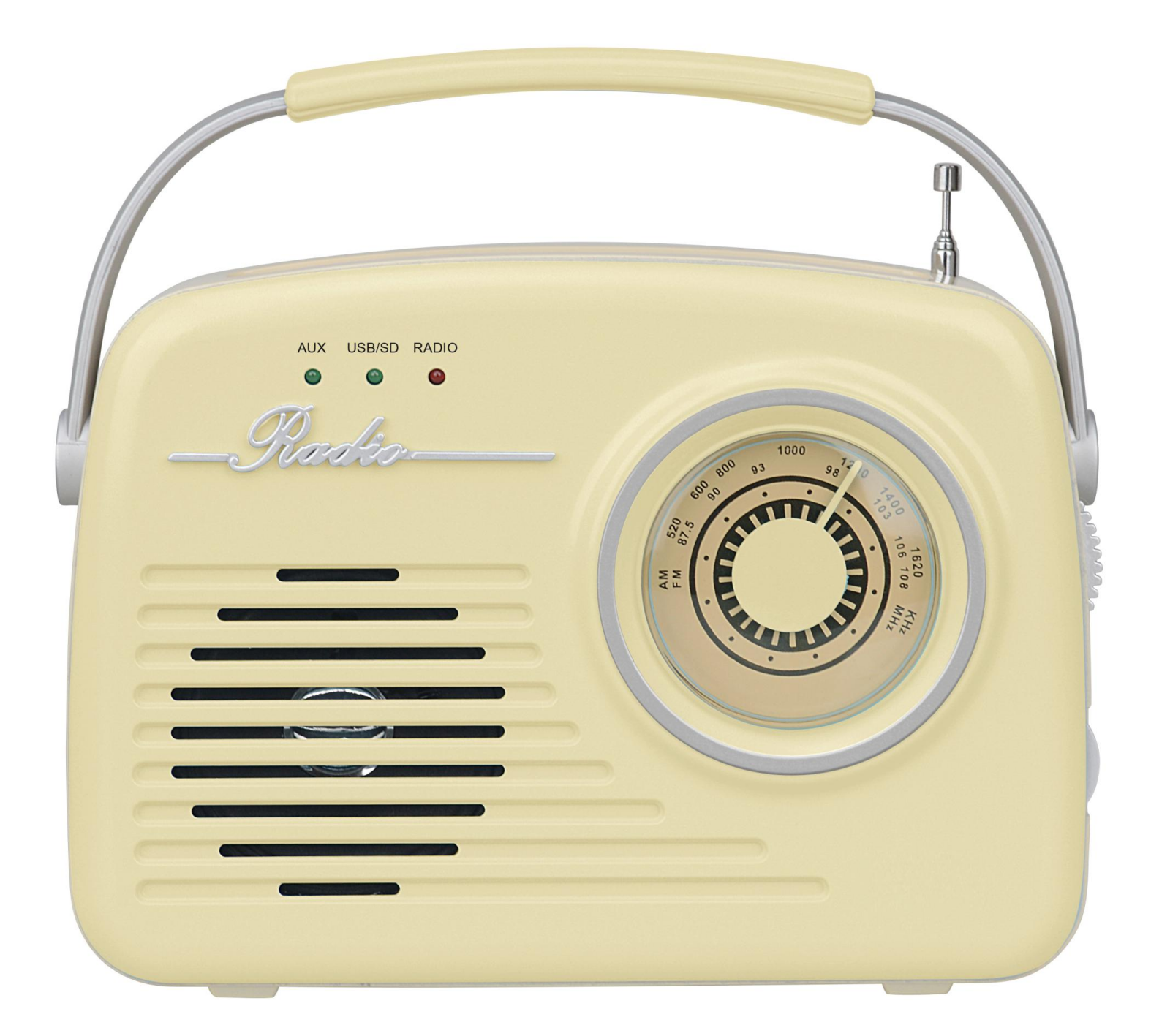 Setty Bluetooth skaļrunis ar radio Retro P350 bēšs