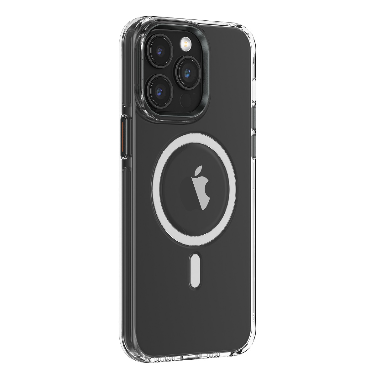 Comma viedtālruņa apvalks Crystal Mag iPhone 15 Plus caurspīdīgs