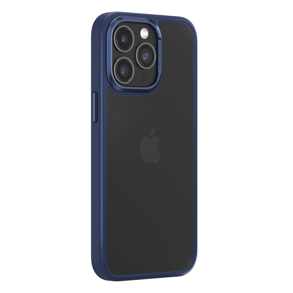 Comma Joy Elegant viedtālruņa apvalks iPhone 15 Plus zilā krāsā