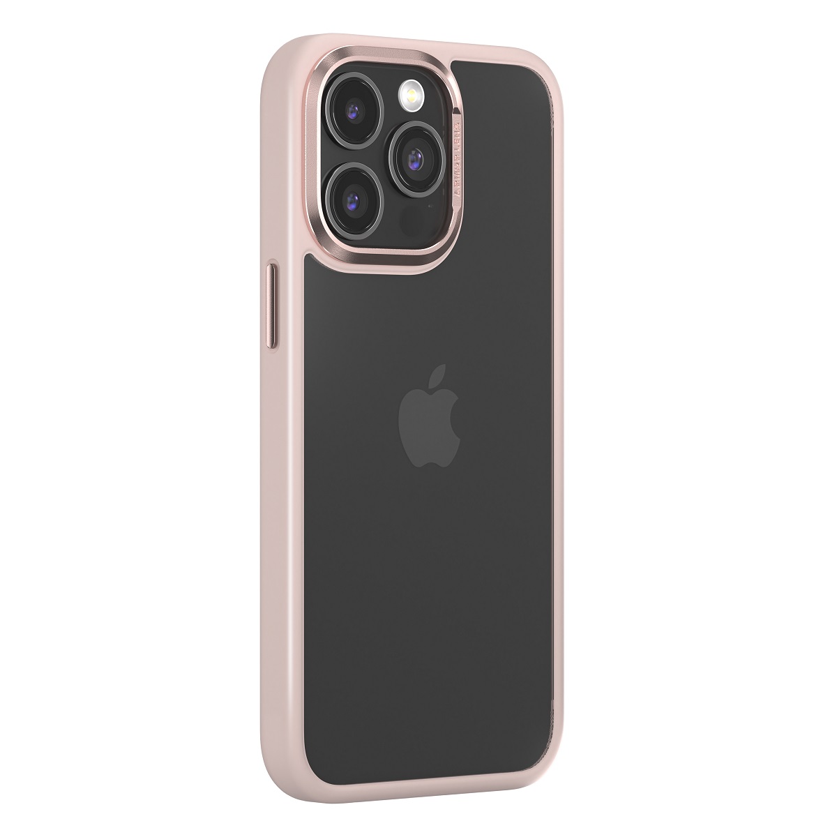 Comma Joy Elegant viedtālruņa apvalks iPhone 15 Plus rozā krāsā