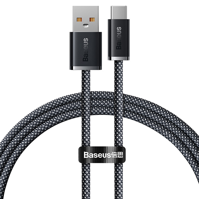 Baseus kabelis Dynamic USB - USB-C 1,0m pelēks 100W