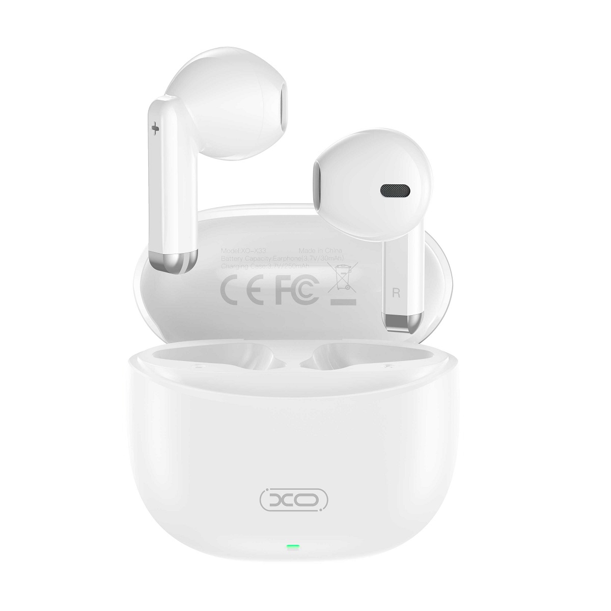 XO Bluetooth austiņas X33 TWS baltas