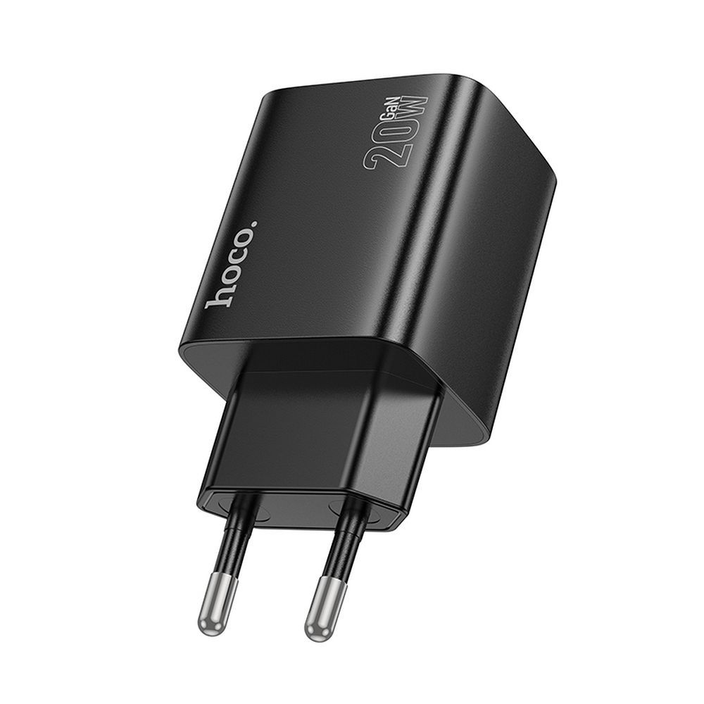 Lādētājs Hoco 2 x USB C + 2 x USB A QC3.0 PD 3A 20W N55 melns