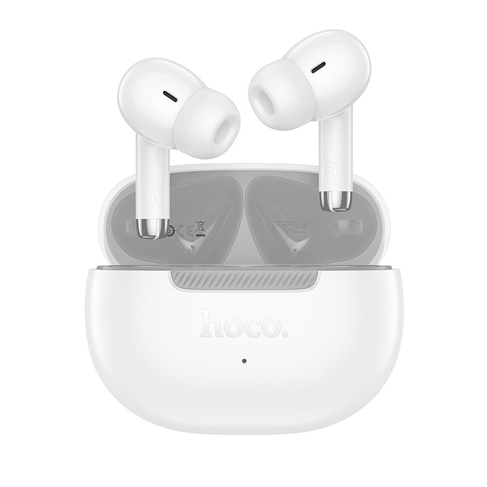 HOCO bezvadu austiņa bluetooth TWS EQ24 balta zvaigzne