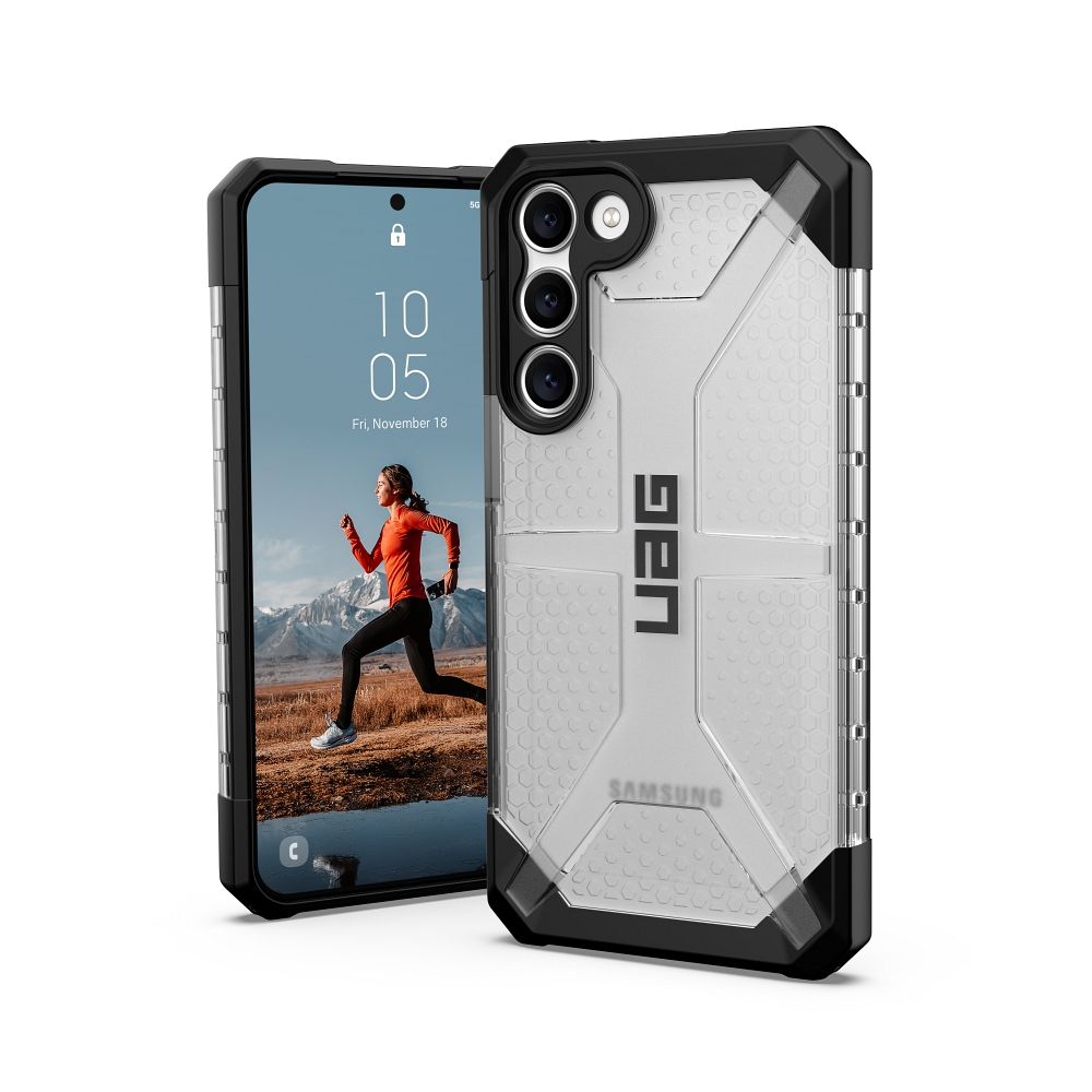 UAG Urban Armor Gear viedtālruņa apvalks PLASMA SAMSUNG S23 Plus 5G ledus