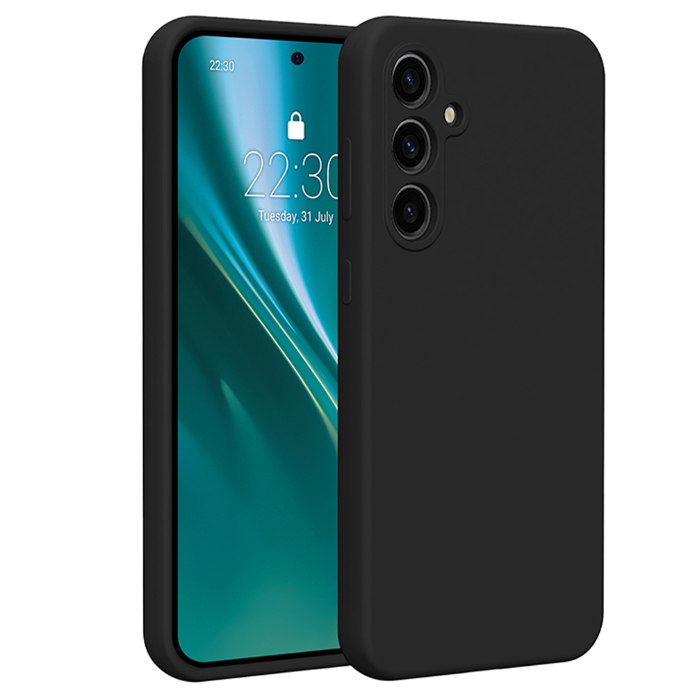 Etteri silikona apvalks viedtālrunim Samsung Galaxy S23 FE melns