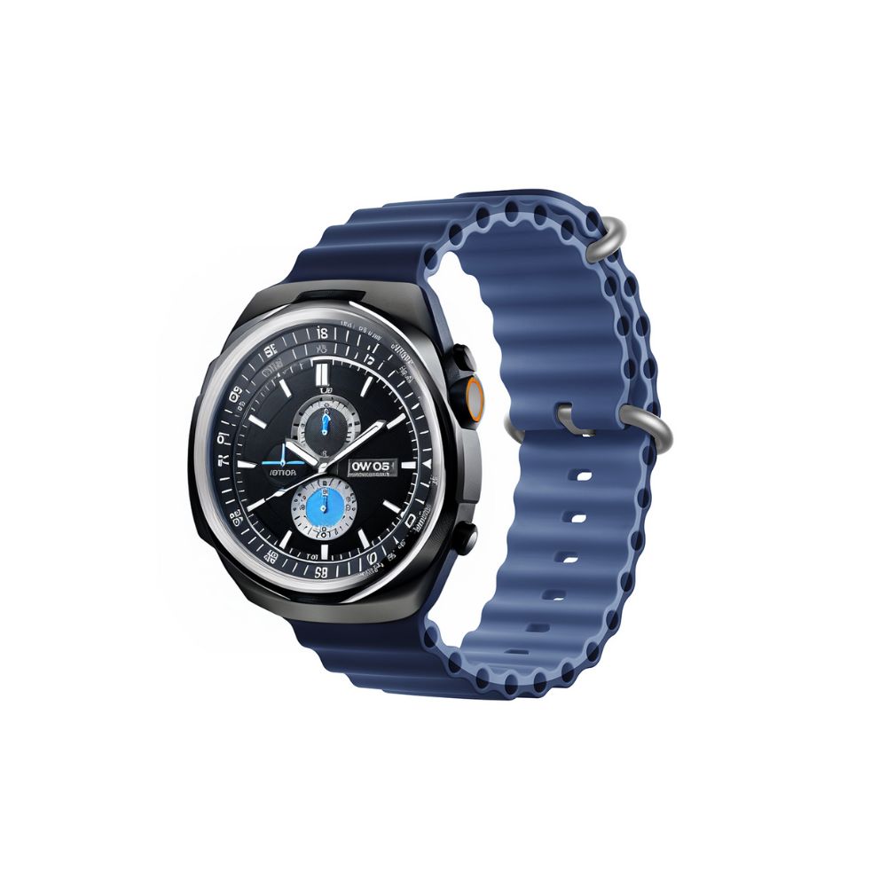 Devia siksniņa Deluxe Sport6 Apple Watch 38mm/ 40mm/ 41mm/ 42mm zils tumši zils