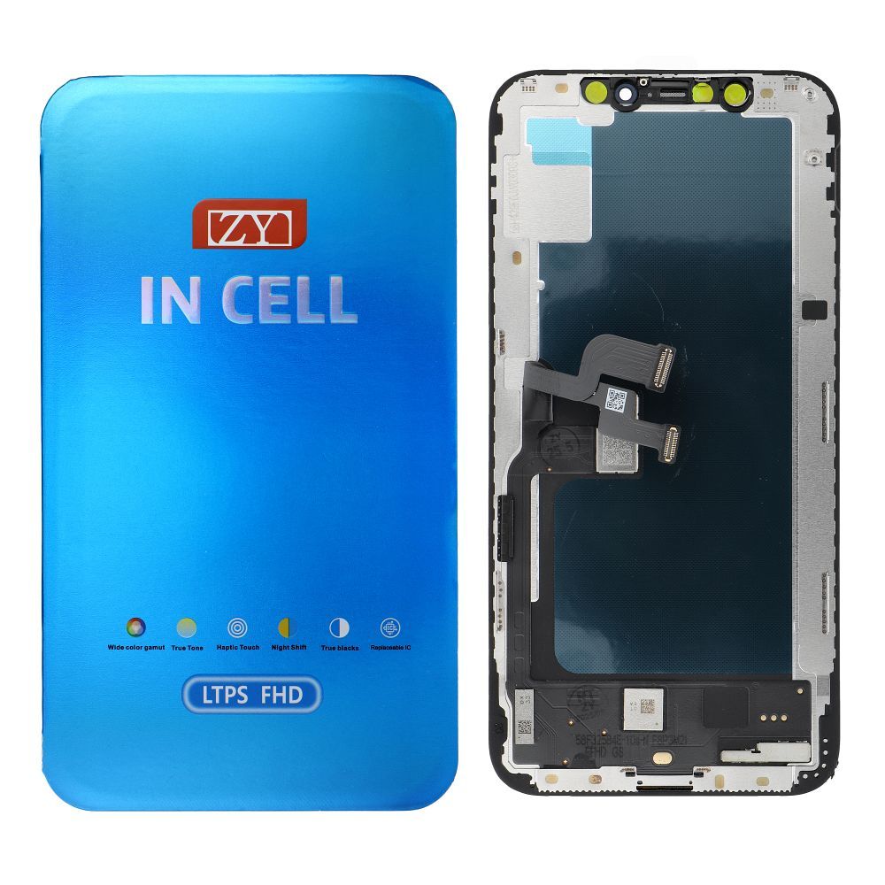 ZY LCD displejs IPHONE XS FFHD-900p Incell (Mainīt IC)