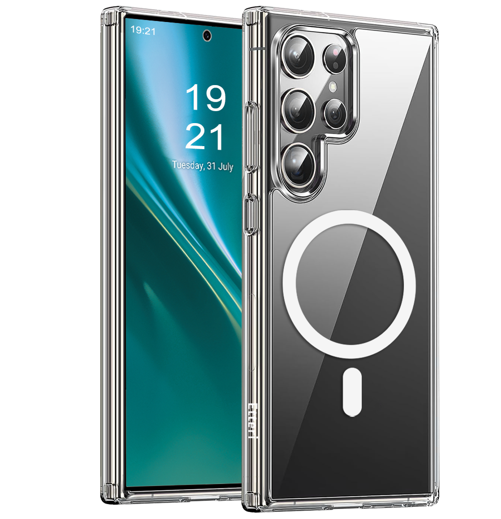 Magnētiskais Etteri Hybrid viedtālruņa apvalks Samsung Galaxy S24 Ultra