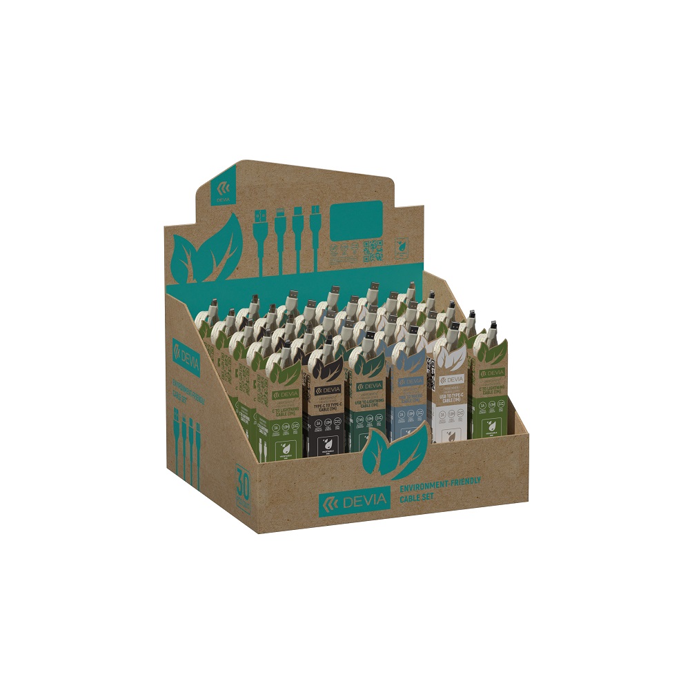 Devia kabeļu ekspozīcijas komplekts Plant Straw 30 gab.