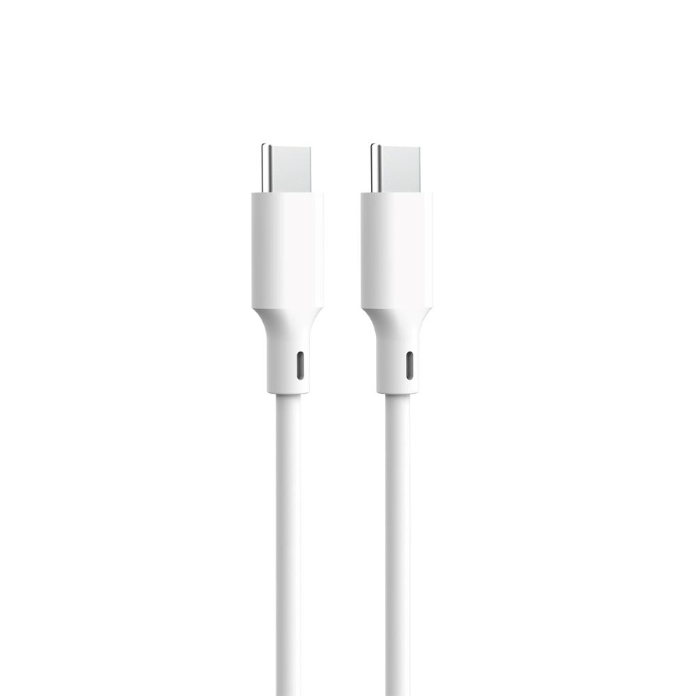 Forever recycling кабель USB-C - USB-C 1,5m 3A KR15-CC-00 белый