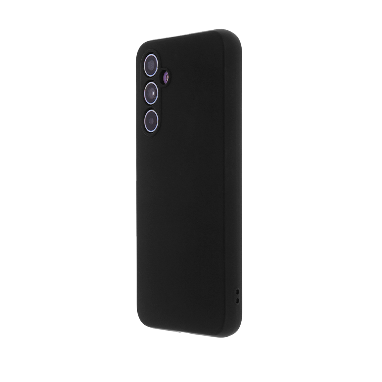 Silikona viedtālruņa apvalks Samsung Galaxy S23 Plus melns