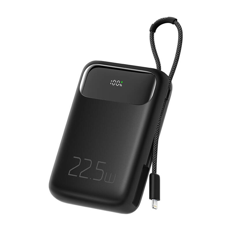 Portatīvais lādētājs Mcdodo MC-3253 10000mAh, 22,5W, Lightning (melns)