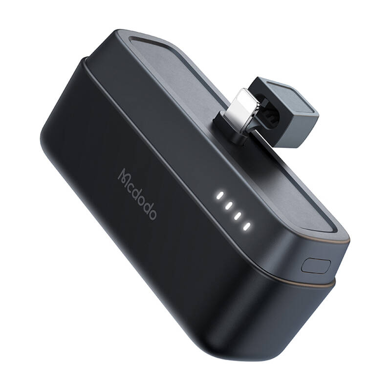 Portatīvais lādētājs Mcdodo MC-6281 20W, 5000mAh ar Lightning savienotāju (melns)