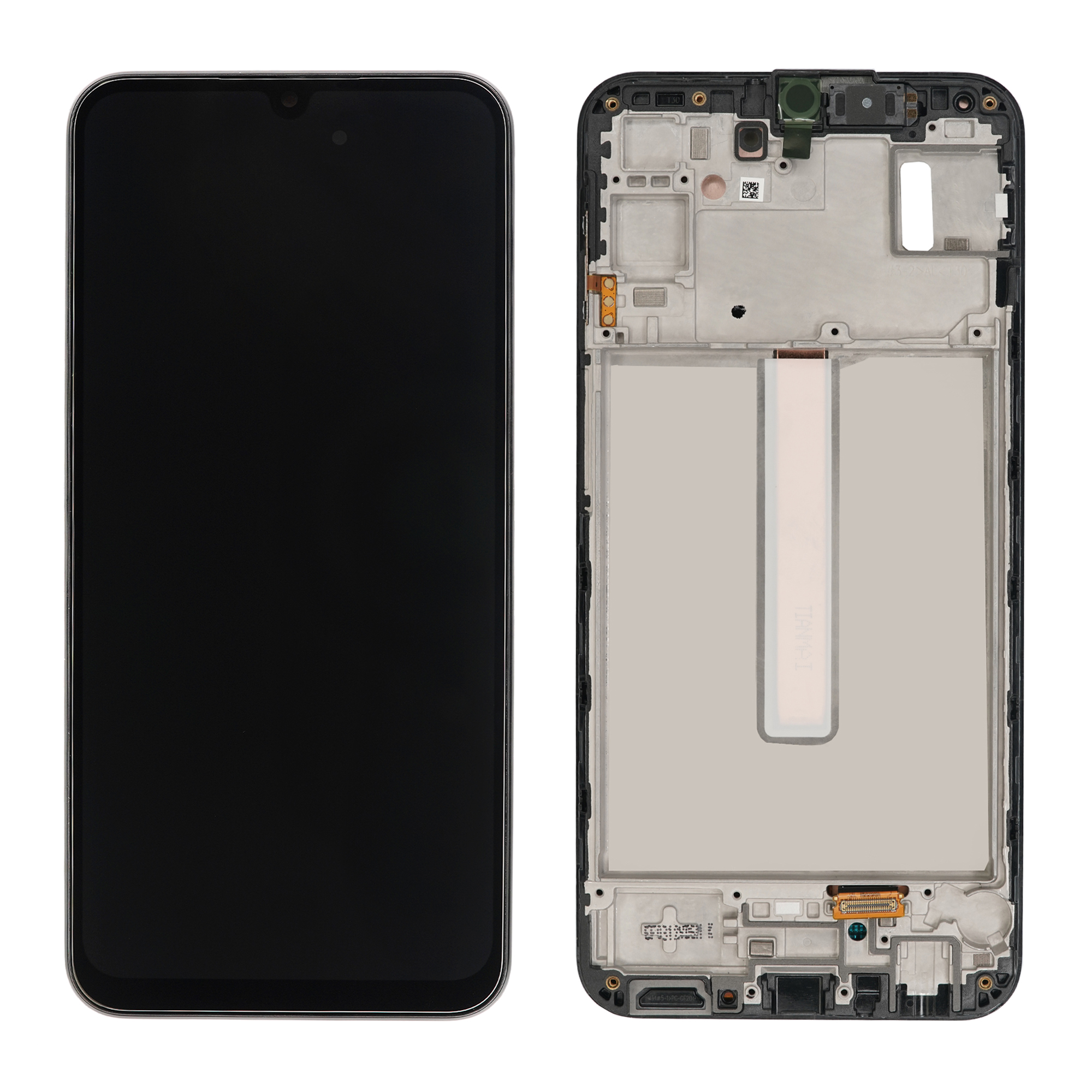 LCD + skārienekrāns Samsung M34 melns oriģināls