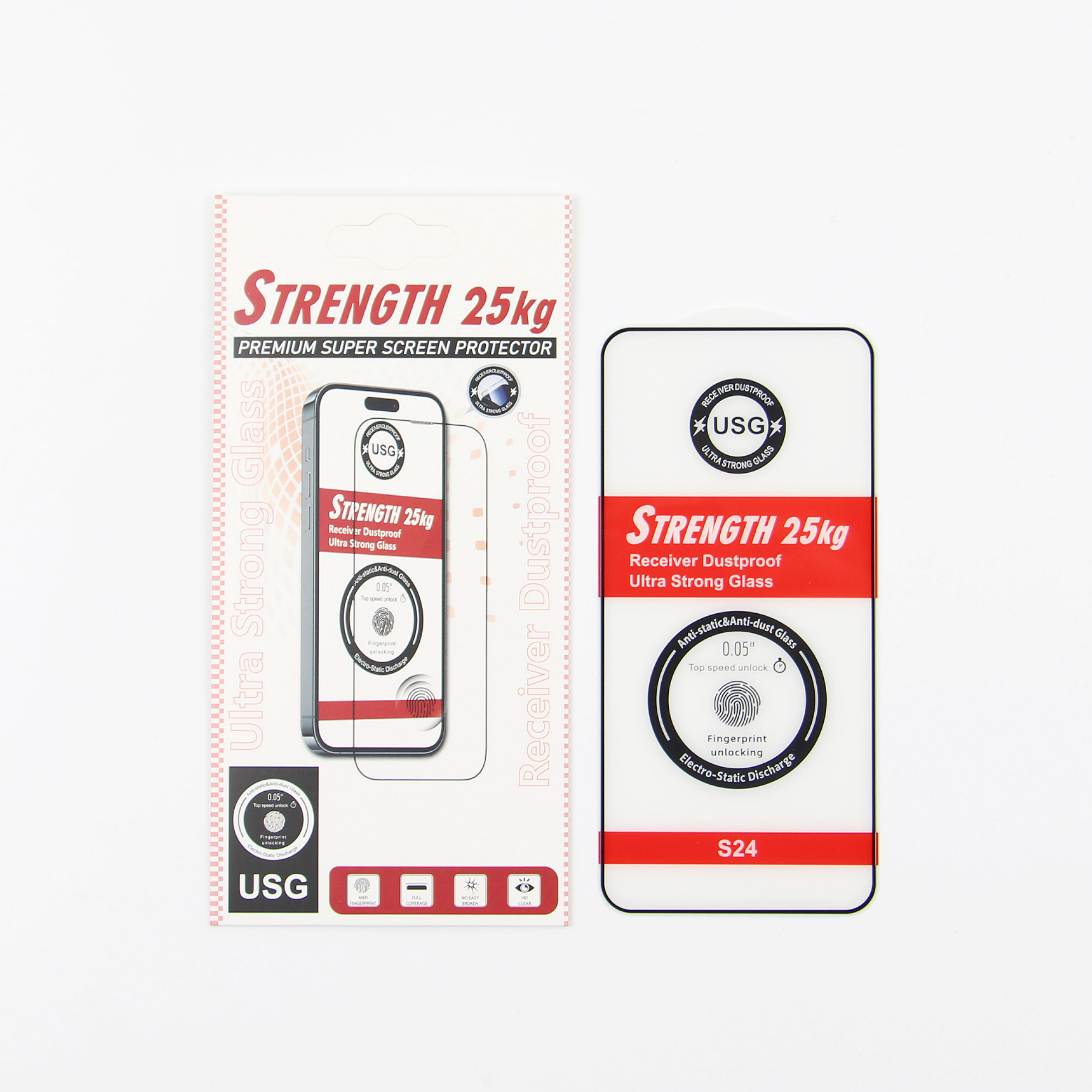 Rūdītais stikls Ultra Strong 25KG Samsung Galaxy S24 Ultra