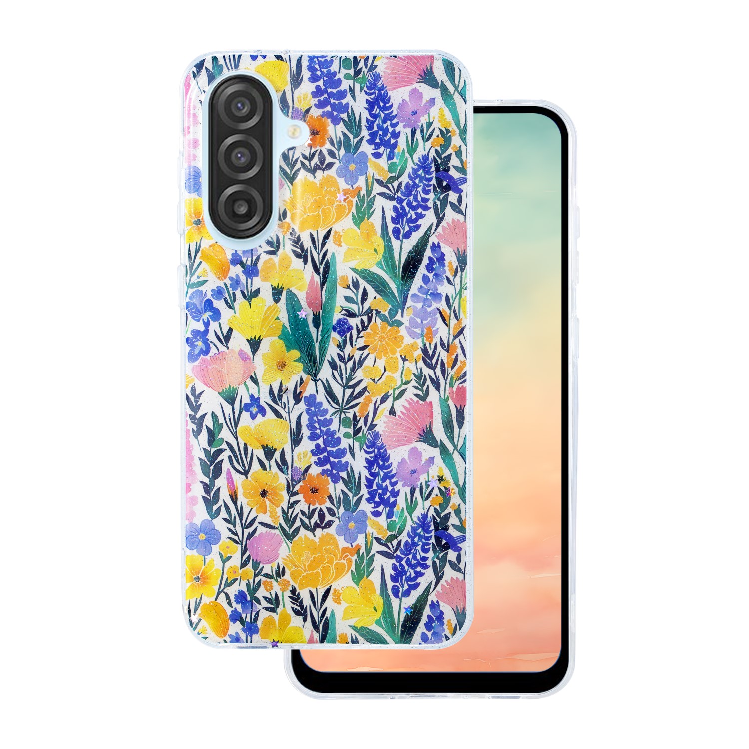 Glow Glam viedtālruņa apvalks Samsung Galaxy A17 5G rustic