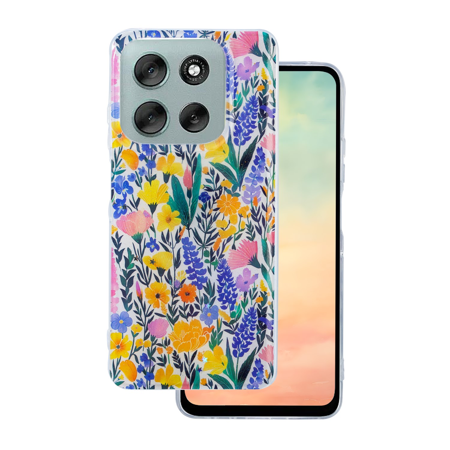Glow Glam viedtālruņa apvalks Motorola Moto G86 rustisks