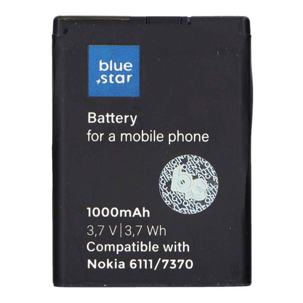 Baterija Nokia 6111 / 7370 / N76 / 2630 / 2760 / N75 / 2600 Classic 1000 mAh Blue Star Premium