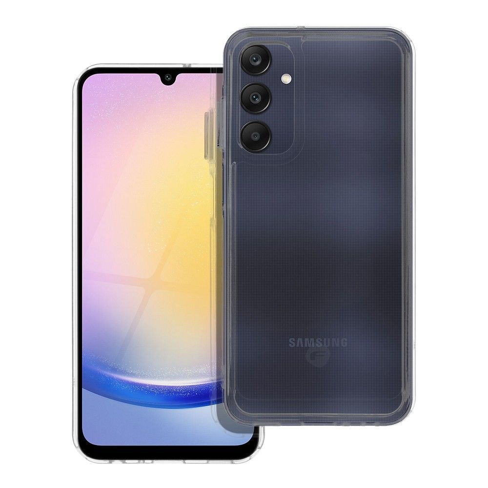 FORCELL F-PROTECT caurspīdīgs apvalks Samsung A25 caurspīdīgs
