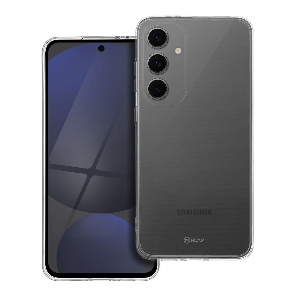 ROAR viedtālruņa apvalks JELLY SAMSUNG S24 FE 5G - caurspīdīgs