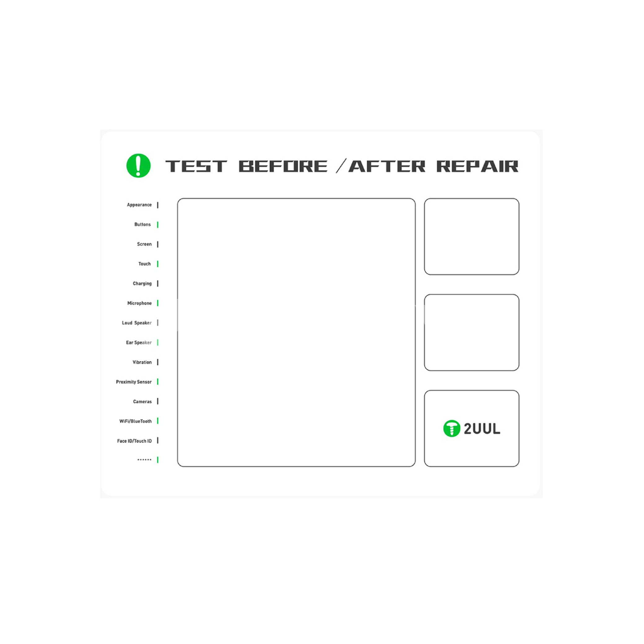 2UUL Magnētiskais organizators (30x25cm)